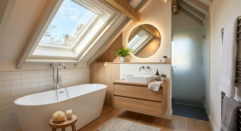 Attic Bathroom Remodeling in Zimmerman, MN