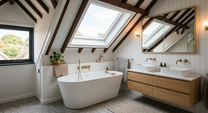 Attic Bathroom Remodeling in Zimmerman, MN