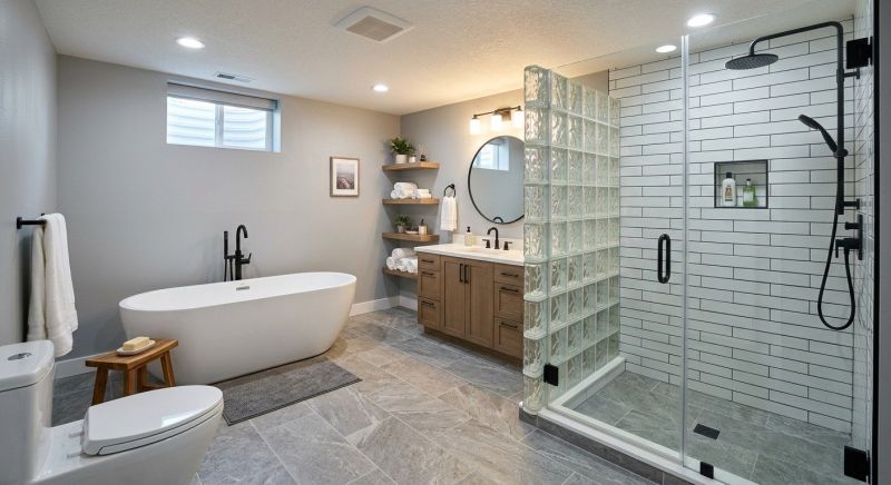Basement Bathroom Remodeling in Zimmerman, MN