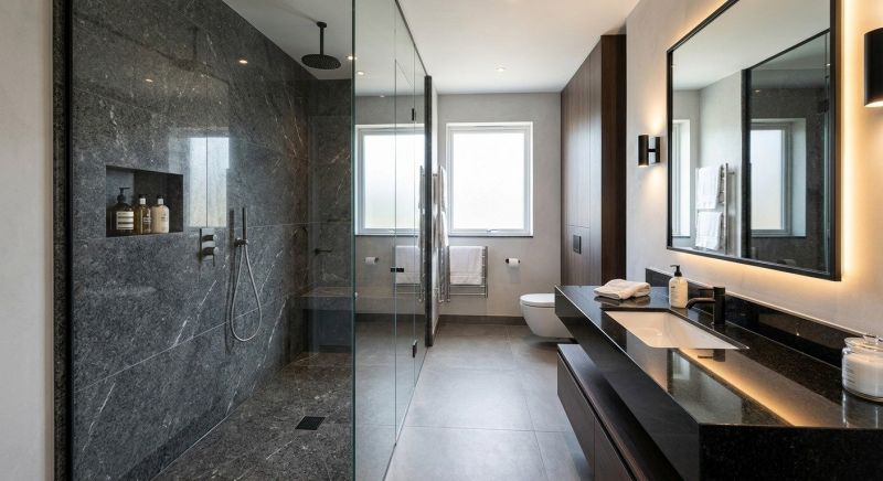 Granite Shower Installation in Zimmerman, MN