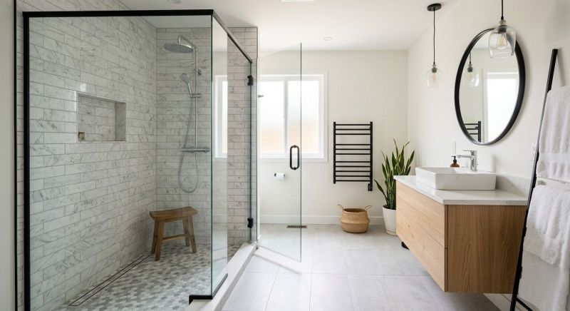 Tub To Shower Conversion in Zimmerman, MN